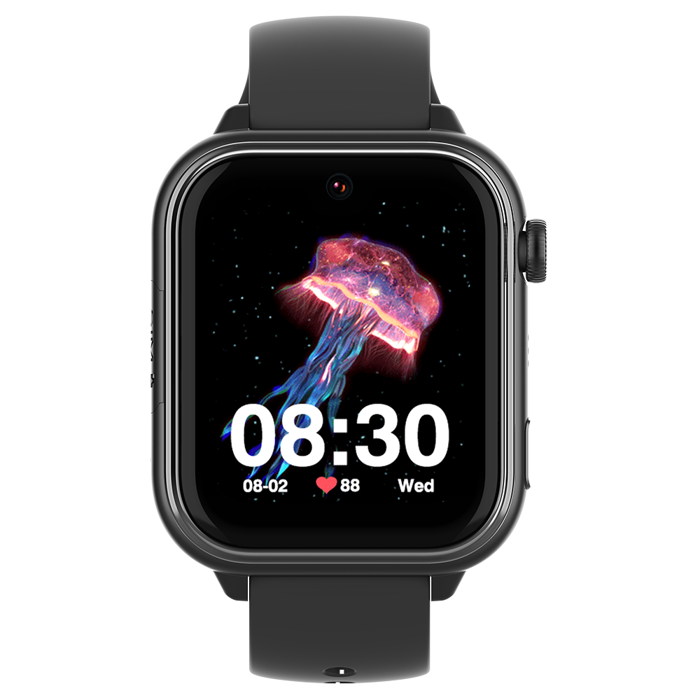 Wonlex KT37-F fekete gyerek okosóra AMOLED – EmBexy webshop